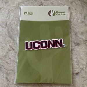 UCONN Embroidery patch